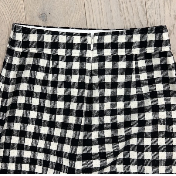 NWT JCrew Factory Wool-blend mini skirt in buffalo check, 00 - Picture 9 of 9